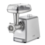 Caso , Meat Mincer , FW 2500 , Stainless Steel , 2500 W , Number of speeds 2 , Throughput (kg/min) 2.5 , 3 stainless steel cutting plates (3 mm, 5 mm and 8 mm), Sausage filler, Cookie attachment with 4 moulds, Stuffer