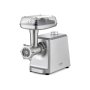 Caso , Meat Mincer , FW 2500 , Stainless Steel , 2500 W , Number of speeds 2 , Throughput (kg/min) 2.5 , 3 stainless steel cutting plates (3 mm, 5 mm and 8 mm), Sausage filler, Cookie attachment with 4 moulds, Stuffer