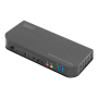 Digitus KVM Switch, 2-Port, 4K60Hz, 2 x DP in, 1 x DP/HDMI out , DS-12850