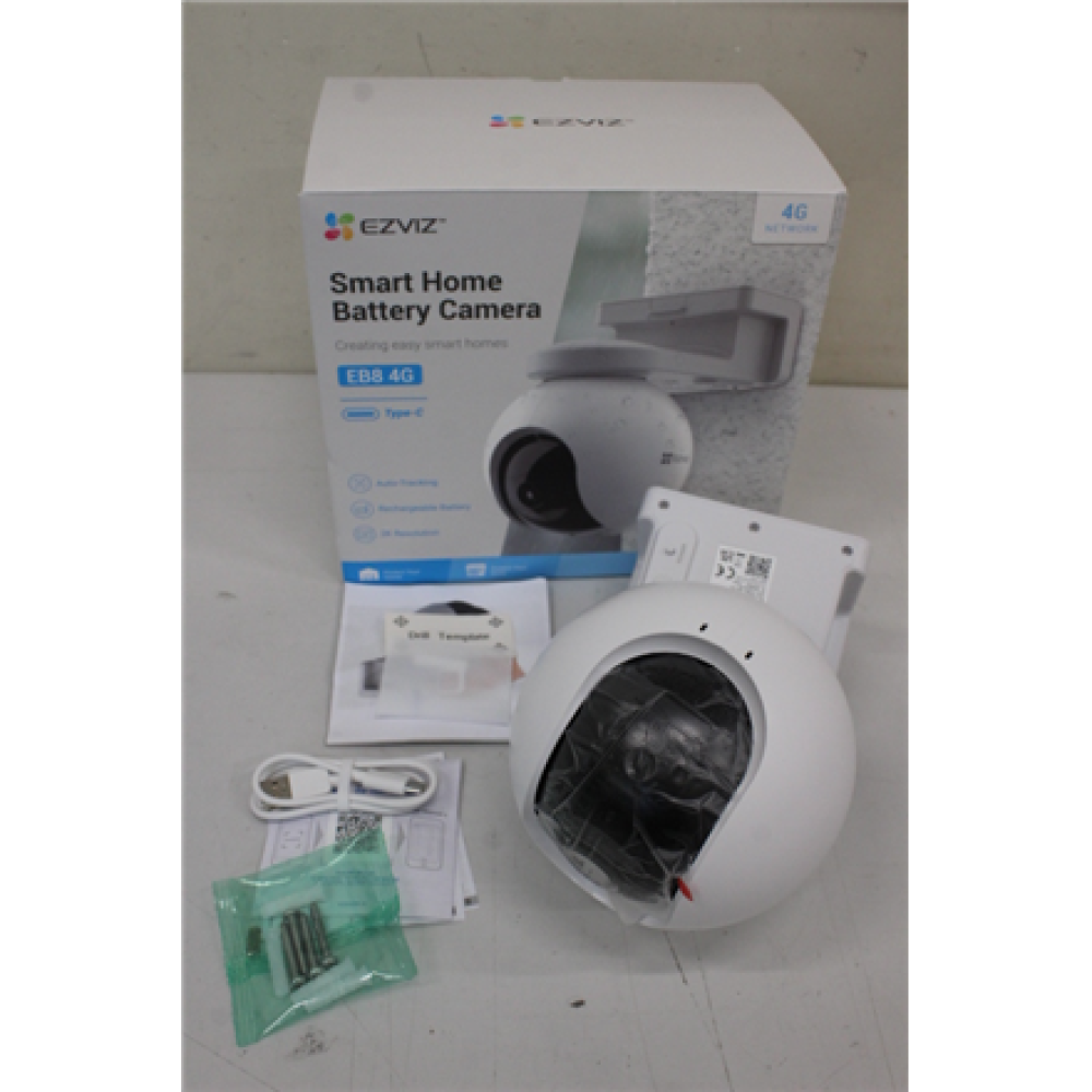 EZVIZ IP Camera , CS-EB8 4G/LTE with battery , 34 month(s) , 3 MP , 4mm , IP65 , H.265 / H.264 , MicroSD, max. 512 GB , DEMO