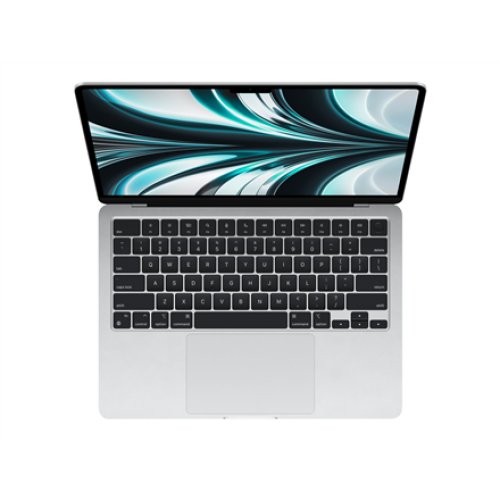 Apple , MacBook Air , Silver , 13.6 , IPS , 2560 x 1664 , Apple M2 , 8 GB , Solid-state drive capacity 256 GB , Apple M2 8-core GPU , Without ODD , macOS , 802.11ax , Bluetooth version 5.0 , Keyboard language Russian , Keyboard backlit , Warranty 12 month