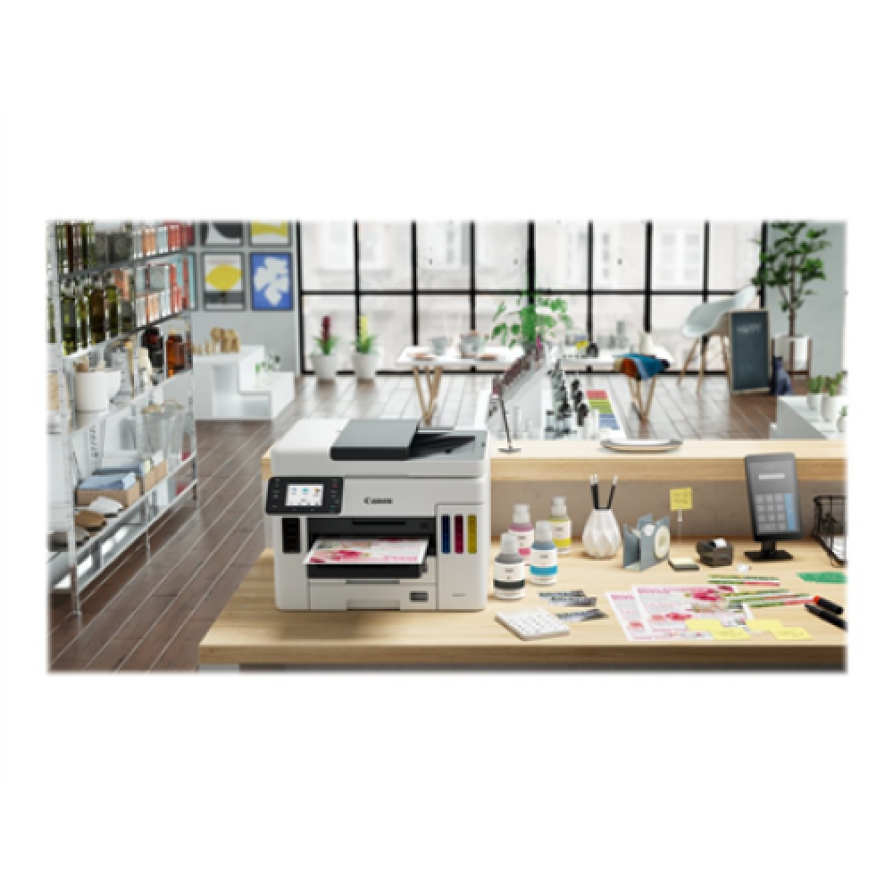 Canon MAXIFY GX6050 , Inkjet , Colour , Colour Inkjet Multifunction Printer , A4 , Wi-Fi , Grey/Black