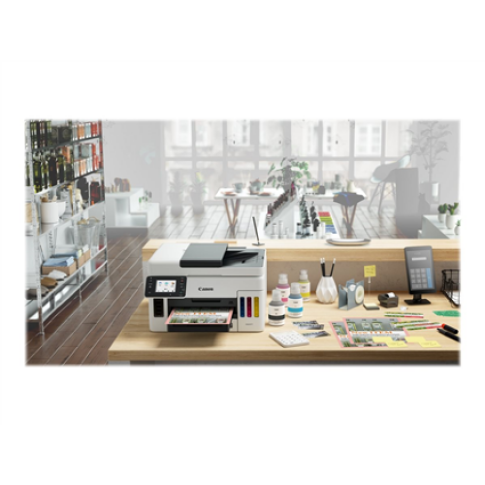 Canon MAXIFY GX6050 , Inkjet , Colour , Colour Inkjet Multifunction Printer , A4 , Wi-Fi , Grey/Black