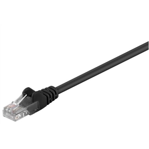 Goobay , CAT 5e patch cable, U/UTP , 68647 , Black