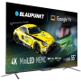 Blaupunkt Mini LED TV , 55MCG8000S , 55 , Smart TV , Google TV , Black