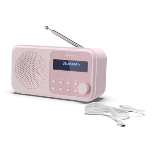 Sharp , Tokyo Digital Radio , DR-P420(PK) , Bluetooth , Wireless connection , Portable , Pink