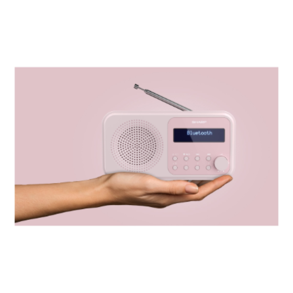 Sharp , Tokyo Digital Radio , DR-P420(PK) , Bluetooth , Pink , Portable , Wireless connection