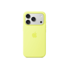 Apple iPhone 17 Pro Silicone Case with MagSafe – Neon Yellow , Apple