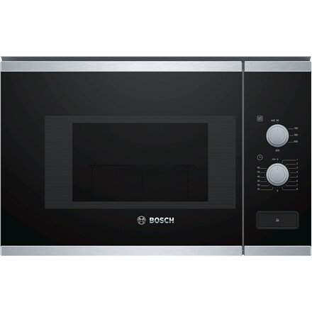 Bosch , Microwave Oven , BFL520MS0 , Built-in , 20 L , 800 W , Stainless steel/Black