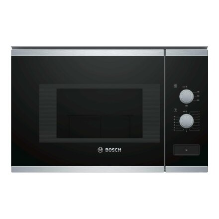 Bosch , Microwave Oven , BFL520MS0 , Built-in , 20 L , 800 W , Stainless steel/Black