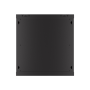 Lanberg , Rack cabinet 19 wall-mount 12U/600x450 with perforated door (flat pack) , WF01-6412-23B , Black