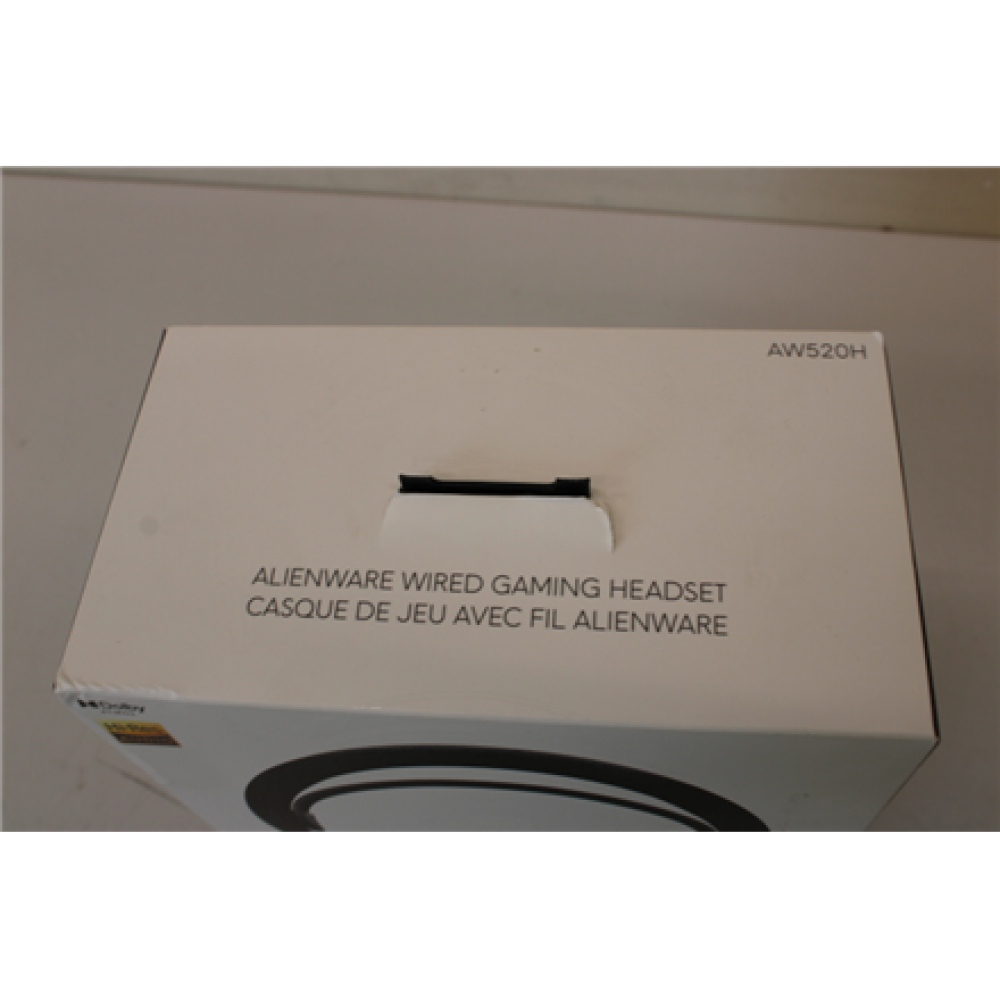 SALE OUT. Dell Alienware Wired Gaming Headset - AW520H (Lunar Light), UNPACKED, USED, DAMAGED PACKAGING , Dell , Alienware Wired Gaming Headset , AW520H , Wired , Over-Ear , UNPACKED, USED, DAMAGED PACKAGING , Noise canceling