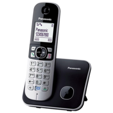 Panasonic , Cordless phone , KX-TG6811FXM , Built-in display , Caller ID , Metallic Grey