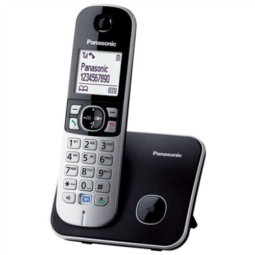 Panasonic , Cordless phone , KX-TG6811FXM , Built-in display , Caller ID , Metallic Grey