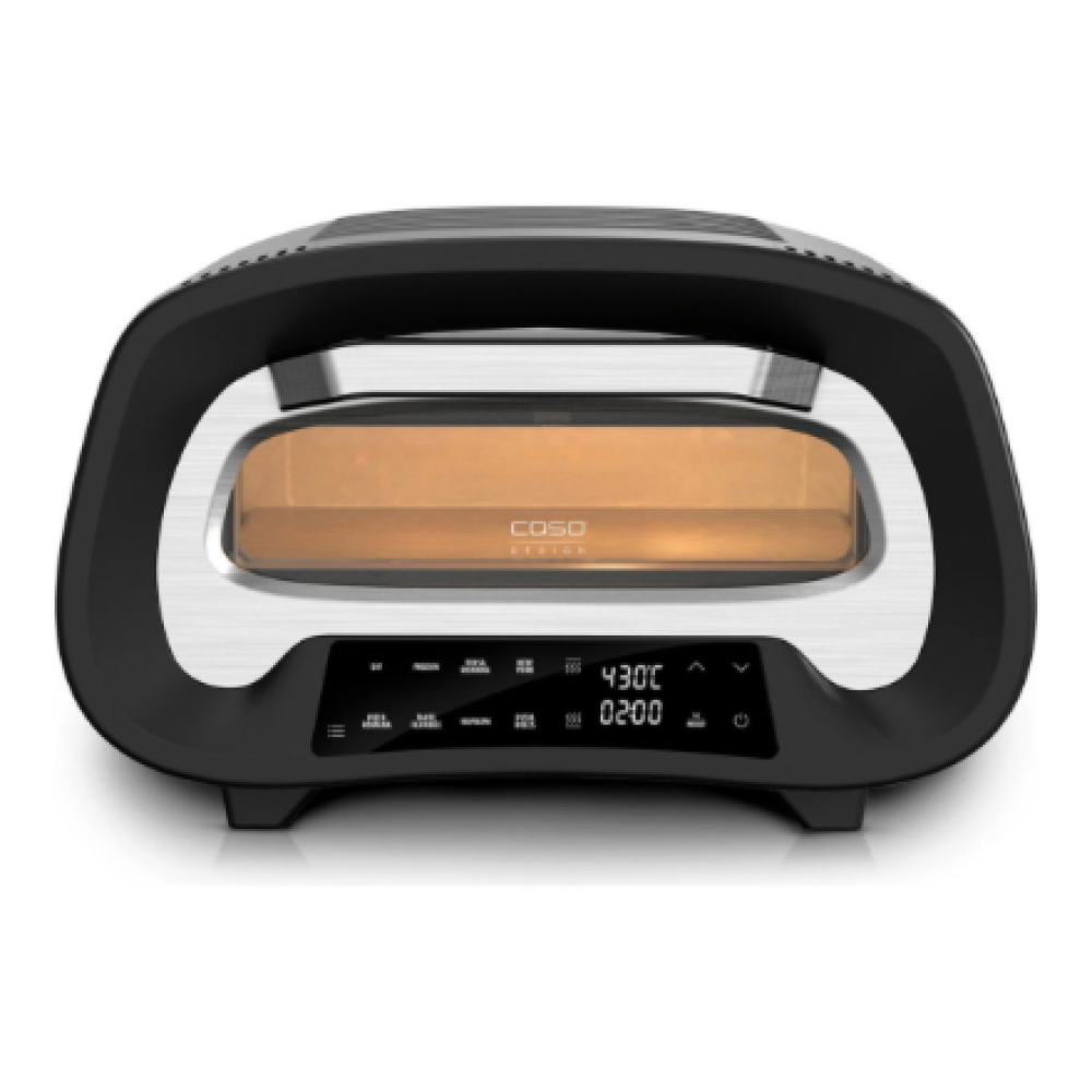 Caso Pizza Oven , PizzaChef 430° , 2200 W , Black/Silver