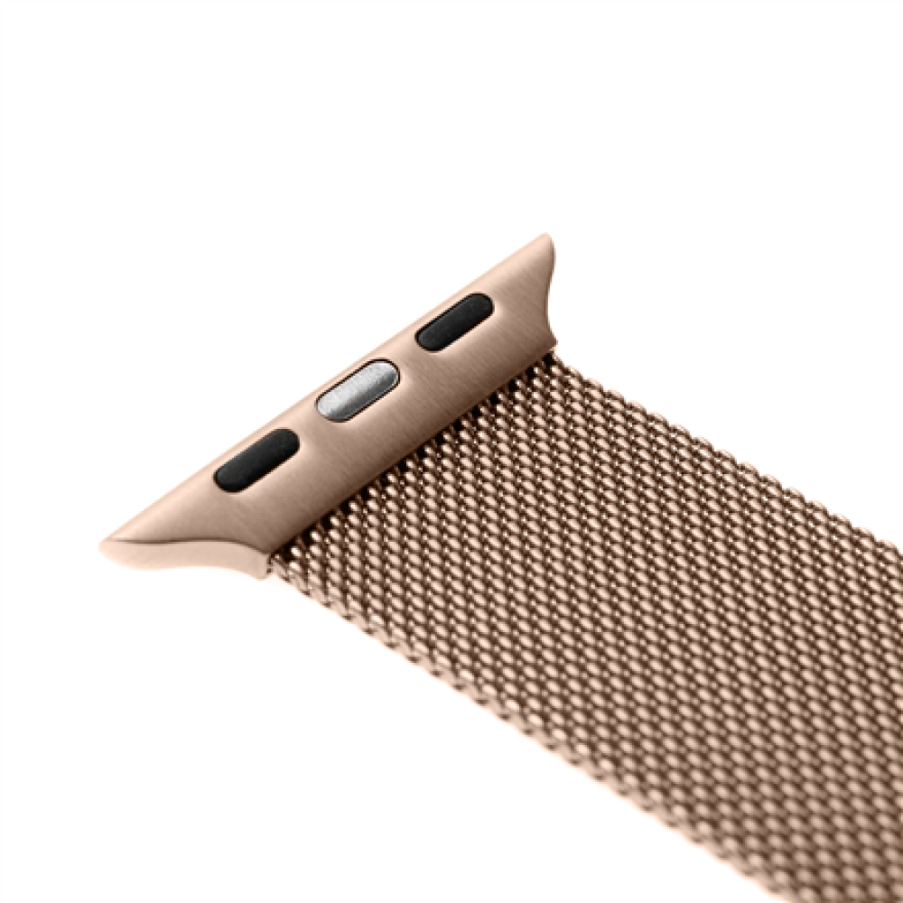 Fixed , Mesh Strap for Apple Watch 38/40/41mm , Rose gold