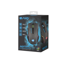 Fury , Gaming Mouse , Fury Hustler , Wired , Optical , Gaming Mouse , Black , Yes
