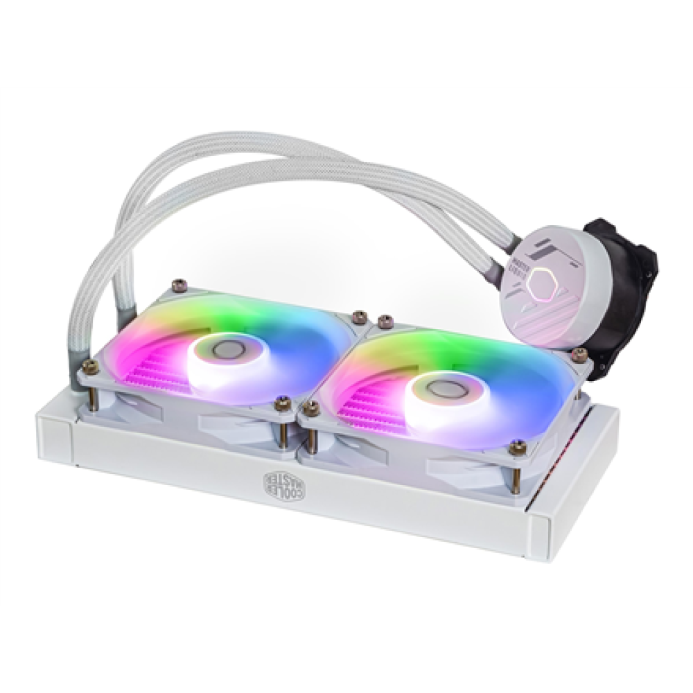 Cooler Master , MASTERLIQUID 240L CORE ARGB White , Cooler