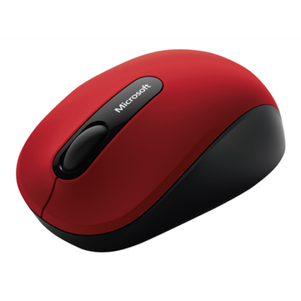 Microsoft Mobile Mouse 3600 PN7-00024 Bluetooth, Black, Red, Wireless