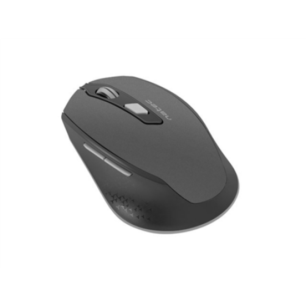 Natec Mouse, Siskin, Silent, Wireless, 2400 DPI, Optical, Black-Grey , Natec , Mouse , Optical , Wireless , Black/Grey , Siskin