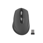 Natec Mouse, Siskin, Silent, Wireless, 2400 DPI, Optical, Black-Grey , Natec , Mouse , Optical , Wireless , Black/Grey , Siskin