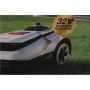 SALE OUT. Ecovacs GOAT A3000 LiDAR Lawn Mower, Robot, Up to 400 m², Dual LiDAR + Camera, White/Black , Ecovacs , Lawn Mower , GOAT A3000 LiDAR , DAMAGED PACKAGING , 5000 Ah