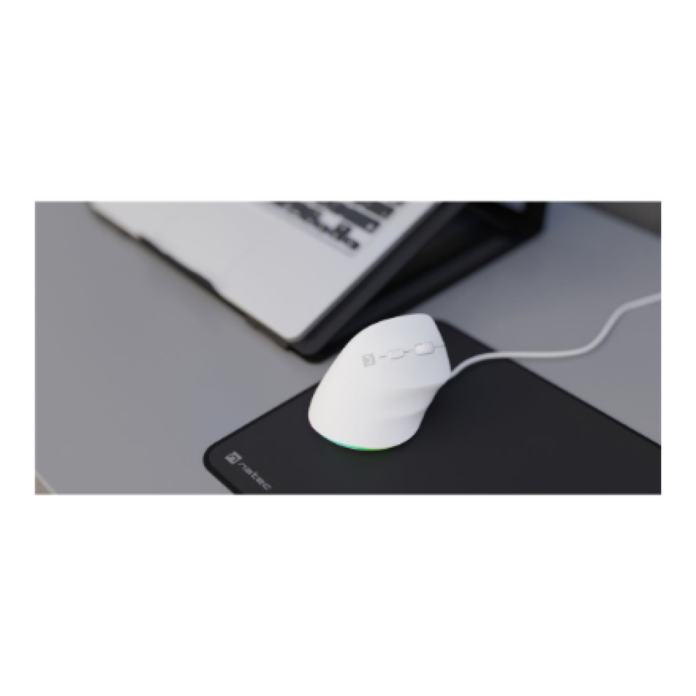 Genesis , Mouse , Natec Crake 2 Pro , Wired , White