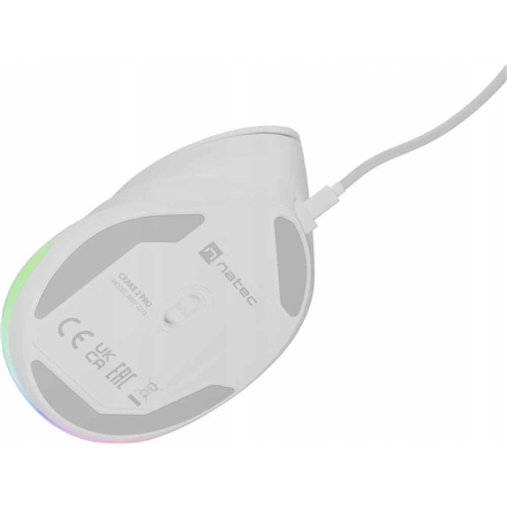 Genesis Mouse , Natec Crake 2 Pro , Wired , White