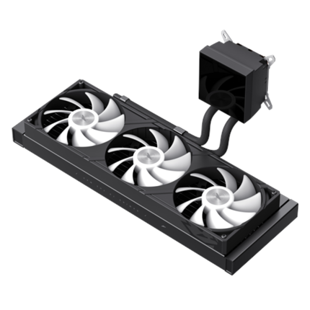 Gamemax CPU Liquid Cooler , GLACIER 360 LCD BK , Black
