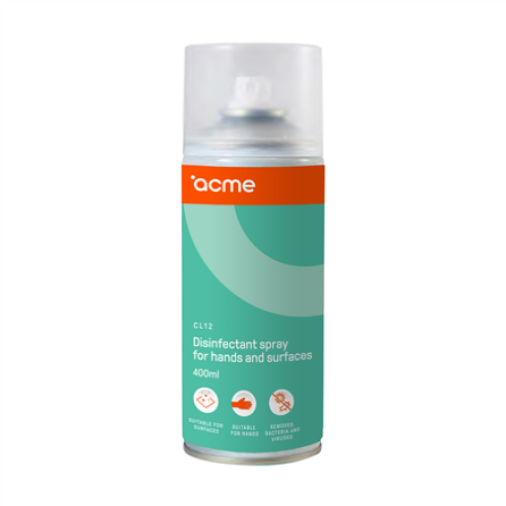 Acme CL12 Disinfectant Cleaning Spray for Hand and Surface, 400 ml