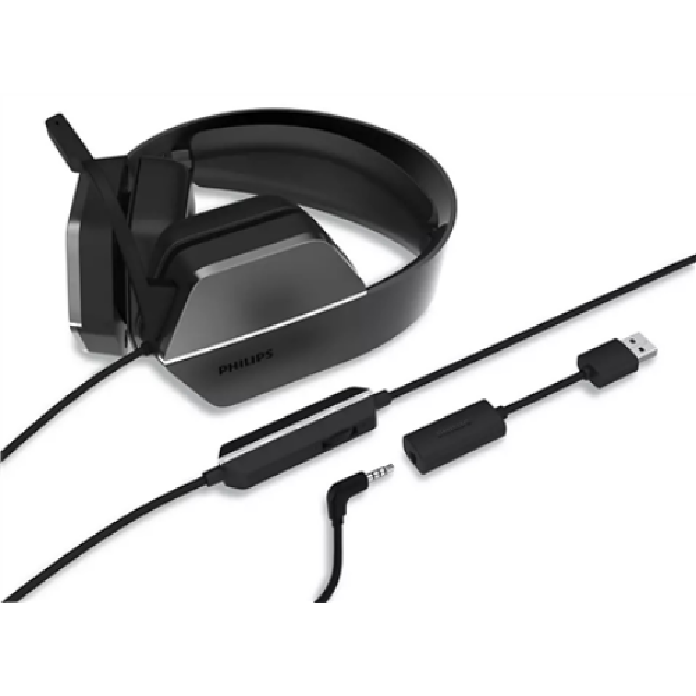 Philips 4000 Series Gaming Headset TAG4106BK/00 Gaming Headset On-Ear Wired
