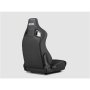 Next Level Racing , ERS4 Elite PU Leather & Suede Edition , Reclining Seat , PU Leather and Suede , Black