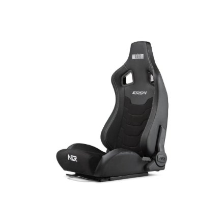 Next Level Racing , ERS4 Elite PU Leather & Suede Edition , Reclining Seat , PU Leather and Suede , Black