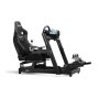 Next Level Racing , ERS4 Elite PU Leather & Suede Edition , Reclining Seat , PU Leather and Suede , Black