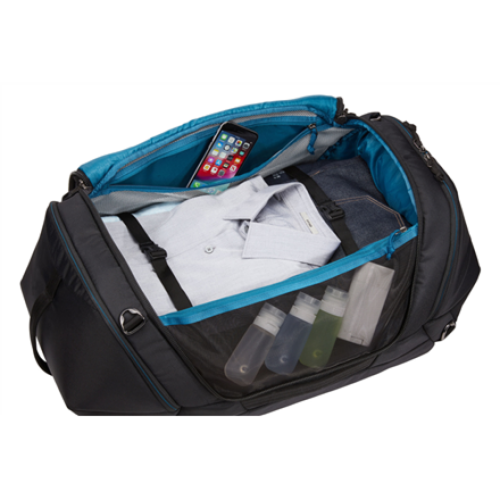 Thule Subterra Weekender Duffel TSWD-360 Tote Black Shoulder strap