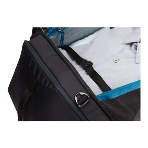 Thule Subterra Weekender Duffel TSWD-360 Tote Black Shoulder strap