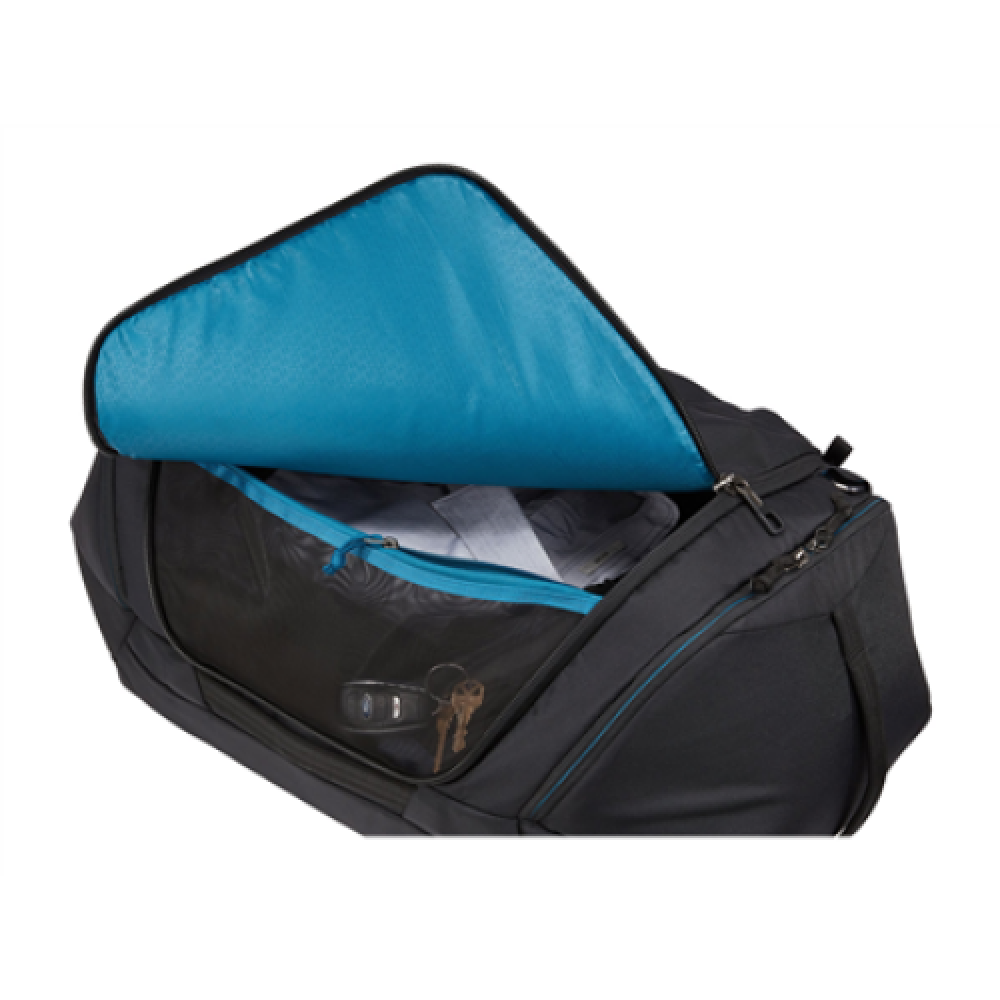 Thule Subterra Weekender Duffel TSWD-360 Tote Black Shoulder strap