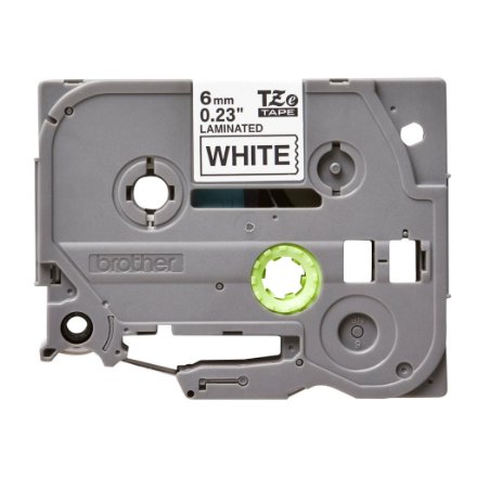Brother , TZe-211 Laminated Tape , Black on White , TZe , 8 m , 6 cm