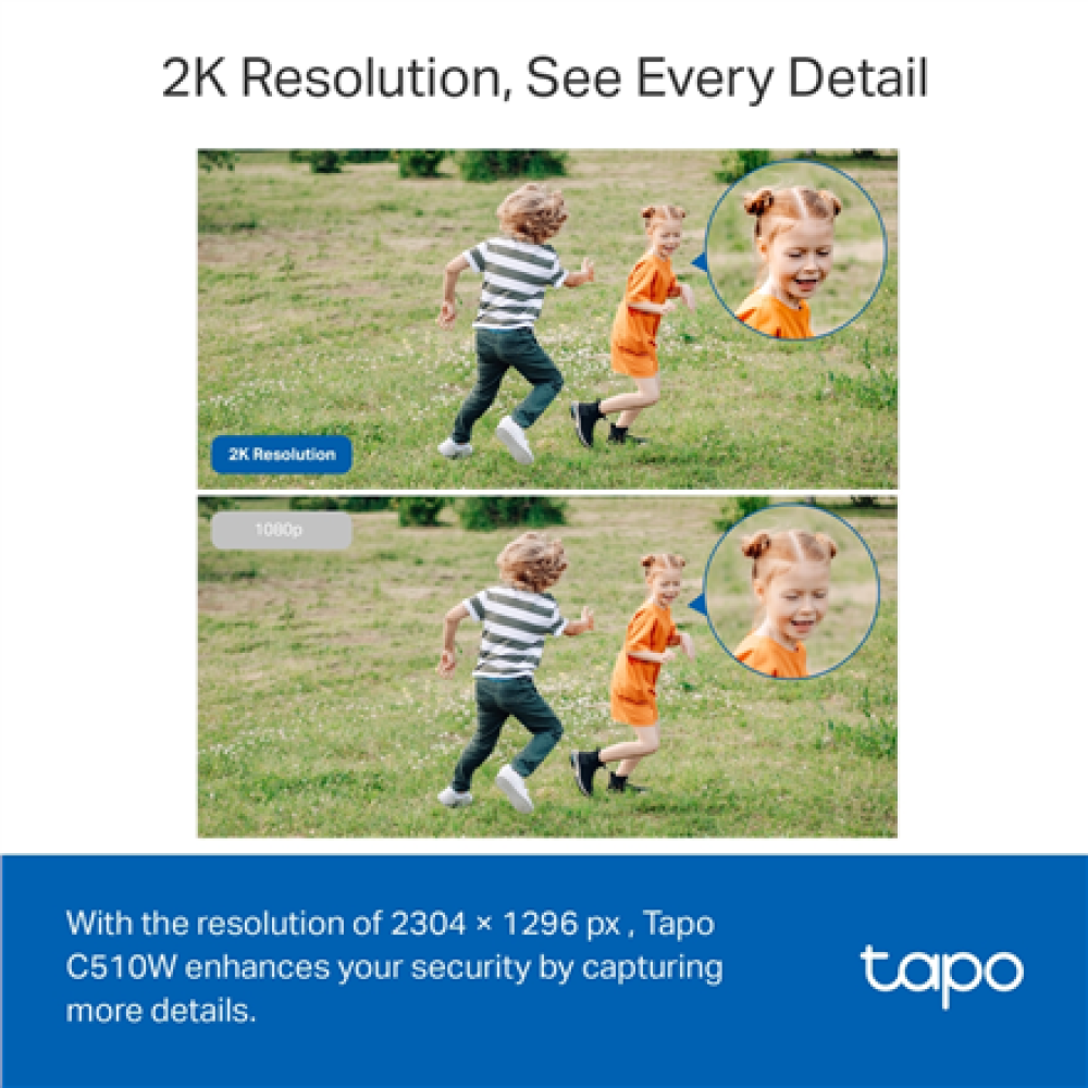 TP-LINK , Pan/Tilt Security Wi-Fi Camera , Tapo C510W , Dome , 3 MP , 3.9mm , IP65 , H.264 , MicroSD, up to 512 GB