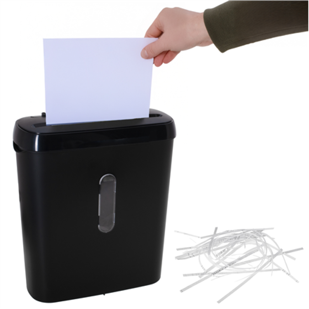 Paper Shredder , AD 1039 , Black , 8 L , 70 dB , Strip-cut