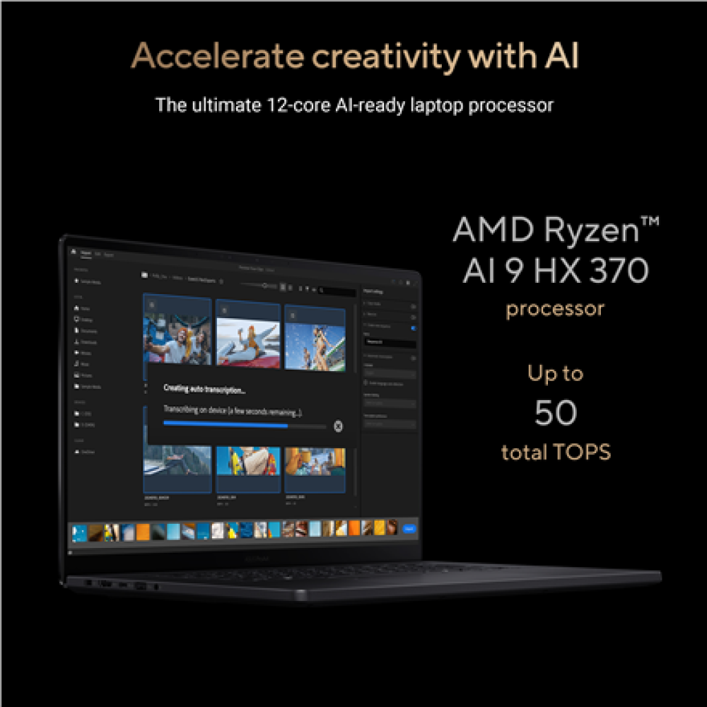 Asus ProArt P16 H7606WP-SR231X , Nano Black , 16 , OLED , Touchscreen , 3K , 2880 x 1800 pixels , 120 Hz , Glossy , AMD Ryzen AI 9 , HX 370 , 64 GB , LPDDR5X , Solid-state drive capacity 2000 GB , NVIDIA GeForce RTX 5070 , GDDR7 , 8 GB , Windows 11 Pro , 