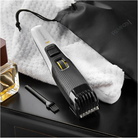 Remington B4 Style Series Beard Trimmer , MB4000 , Cordless , Number of length steps 17 , Black/Grey