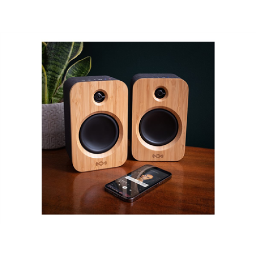 Marley , Get Together Duo Speaker , EM-JA019-SB , 15 W , Bluetooth , Black , Portable , Wireless connection