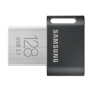 Samsung , FIT Plus , MUF-128AB/APC , 128 GB , USB 3.1 , Black/Silver