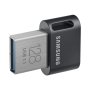 Samsung , FIT Plus , MUF-128AB/APC , 128 GB , USB 3.1 , Black/Silver