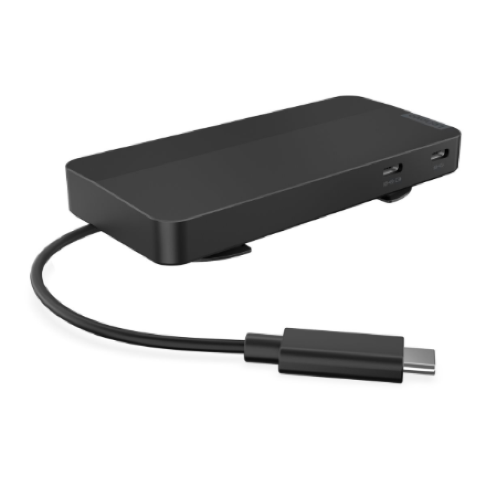 Lenovo , USB-C Dual Display Travel Dock w/o Adapter , 40B90000WW , Ethernet LAN (RJ-45) ports 1 , USB 3.0 (3.1 Gen 1) ports quantity 1 x USB-A 10 Gbps, 2 x USB-C 10 Gbps , HDMI ports quantity 1 , 65 W , Warranty 36 month(s)