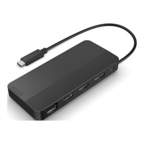 Lenovo , USB-C Dual Display Travel Dock w/o Adapter , 40B90000WW , Ethernet LAN (RJ-45) ports 1 , USB 3.0 (3.1 Gen 1) ports quantity 1 x USB-A 10 Gbps, 2 x USB-C 10 Gbps , HDMI ports quantity 1 , 65 W , Warranty 36 month(s)
