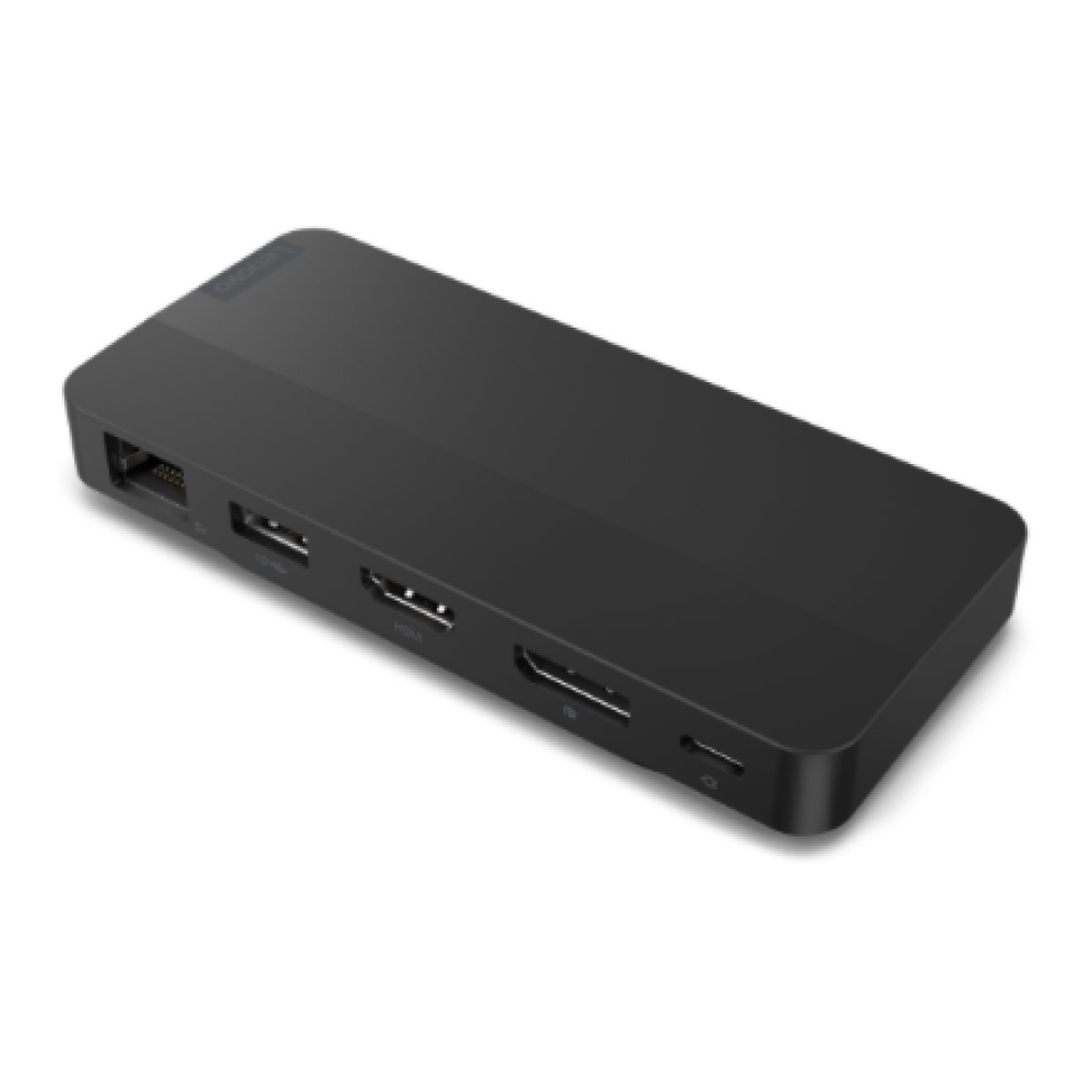 Lenovo , USB-C Dual Display Travel Dock w/o Adapter , 40B90000WW , Ethernet LAN (RJ-45) ports 1 , USB 3.0 (3.1 Gen 1) ports quantity 1 x USB-A 10 Gbps, 2 x USB-C 10 Gbps , HDMI ports quantity 1 , 65 W , Warranty 36 month(s)