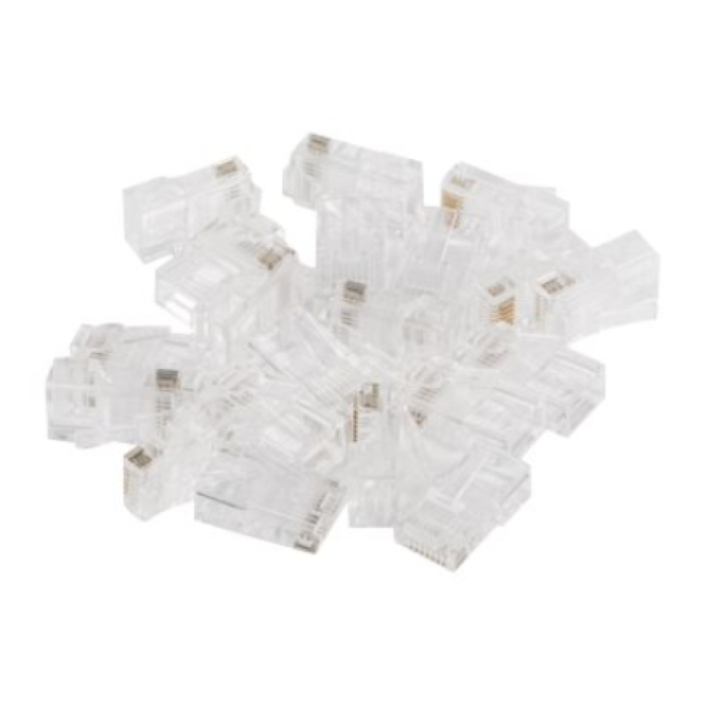 Lanberg , RJ45 Cat. 5/5e UTP Plug 8P8C, 20 pcs , Transparent