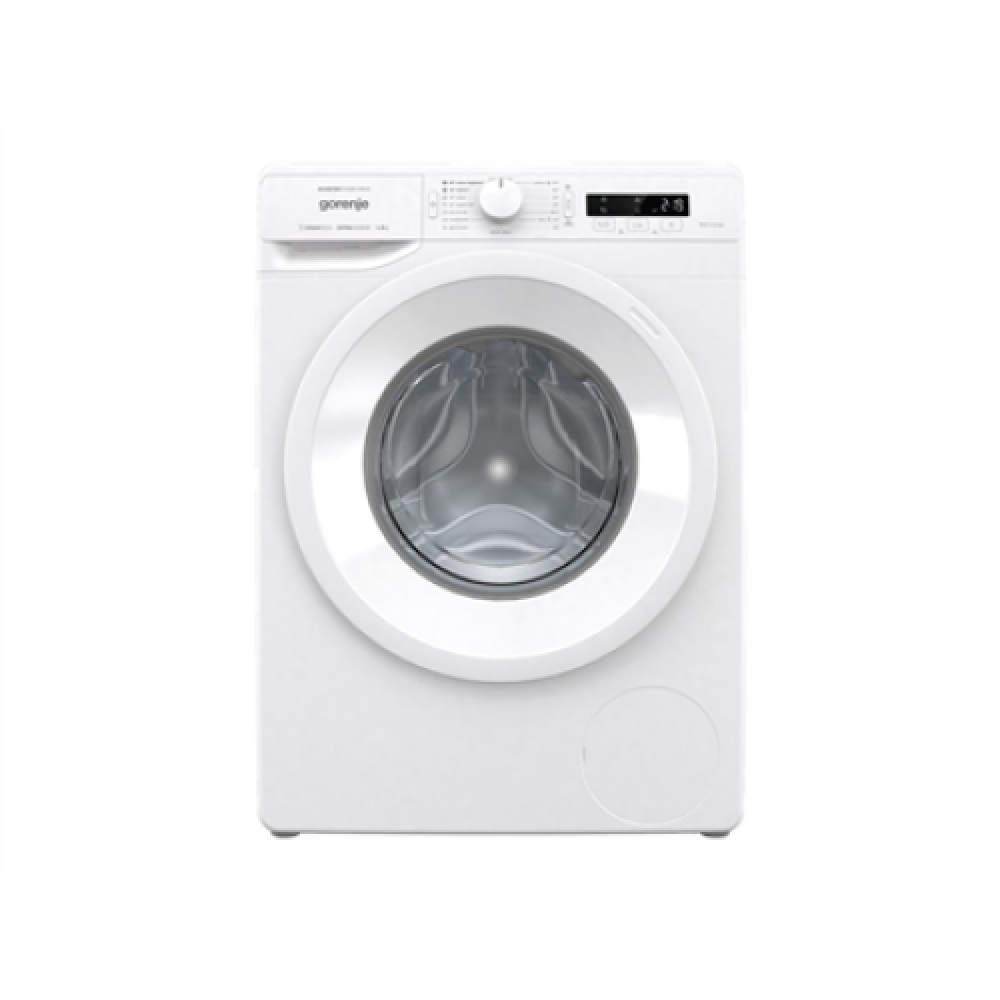 Gorenje , Washing Machine , WNPI82BS , Energy efficiency class B , Front loading , Washing capacity 8 kg , 1200 RPM , Depth 54.5 cm , Width 60 cm , Display , LED , Steam function , Self-cleaning , White